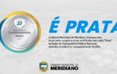 Câmara Municipal de Meridiano recebe selo “Prata” no Radar da Transparência Pública Nacional